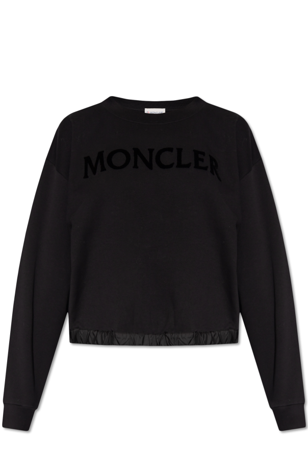 Moncler box logo sweatshirt deals